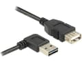 Miniatyrbild 5 av 5: Delock EASY-USB - USB-förlängningskabel - USB (hona) till USB (hane) - USB 2.0 - 2 m - 90° kontakt - svart