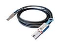 Miniatyrbilde 4 av 5: Microchip Adaptec - SAS ekstern kabel - SAS 6Gbit/s - 4-spors - 36-pins 4x skjermet Mini MultiLane (hann) til 26-pin 4x Shielded Mini MultiLane SAS (