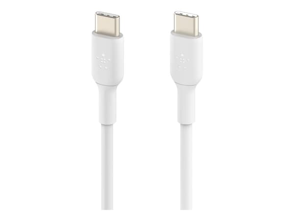 Belkin BOOST CHARGE - USB-kabel - USB-C (hann) til USB-C (hann) - 1 m - hvit