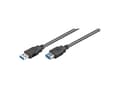 Miniatyrbilde 3 av 4: Goobay 95726, 5 m, USB A, USB A, USB 3.2 Gen 1 (3.1 Gen 1), 5 Gbit/sek., Sort