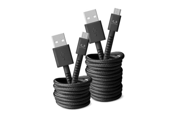 Fresh ''n Rebel 2UMC300SG, 3 m, USB A, Micro-USB A, Grå