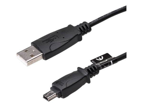 Akyga AK-USB-22 - USB-kabel - USB (hane) till mini-USB Type AB (hane) - USB 2.0 - 1 m - svart
