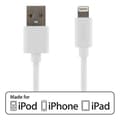 Pikkukuva 1 / 2: DELTACO USB-synk-/laddarkabel MFi USB Typ A-Lightning 50cm