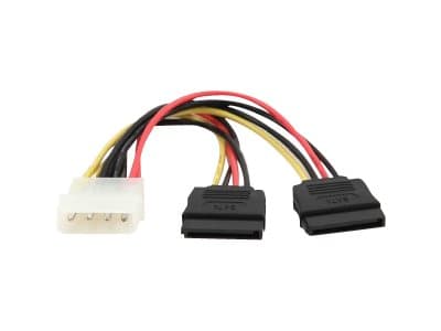 Cablexpert - Strømadapter - SATA-strøm (hann) til 4-pin intern strøm (hann) - 30 cm