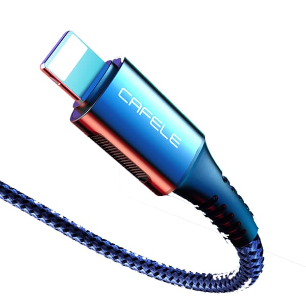 Slittåligt Laddningskabel Type-C till Lightning (1.2M)