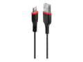 Miniatyrbild 5 av 5: Lindy - Lightning-kabel - Lightning hane till USB hane - 3 m - skärmad - svart - rund