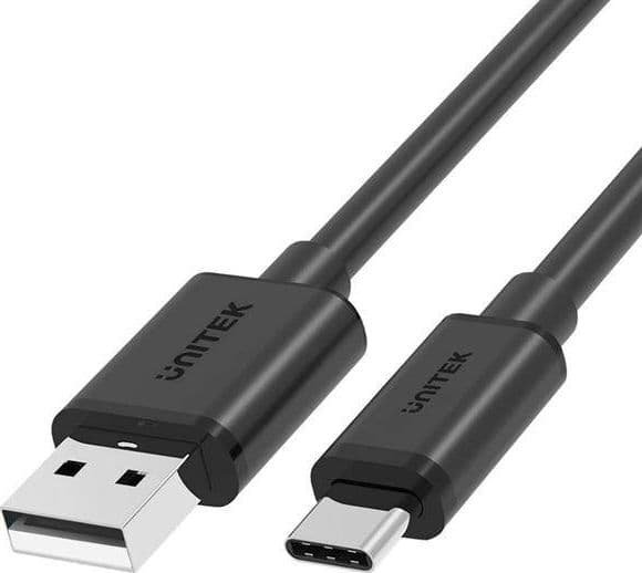 UNITEK C14068BK USB-kabel 2m USB A USB C