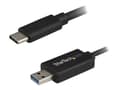 Miniatyrbild 1 av 5: StarTech.com USB-C till USB-dataöverföringskabel för Mac och Windows - USB 3.0