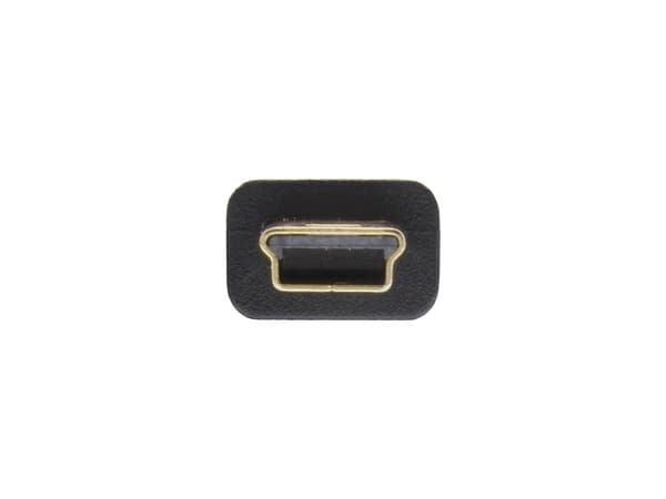 InLine 4043718178681, 3 m, USB A, Mini-USB B, USB 2.0, Musta