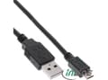Miniatyrbild 5 av 5: InLine 31750, 5 m, USB A, Micro-USB B, USB 2.0, Hane/Hane, Svart