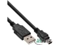 Miniatyrbilde 2 av 3: InLine 33107, 2 m, USB A, Mini-USB B, Hankjønn/hankjønn, Sort