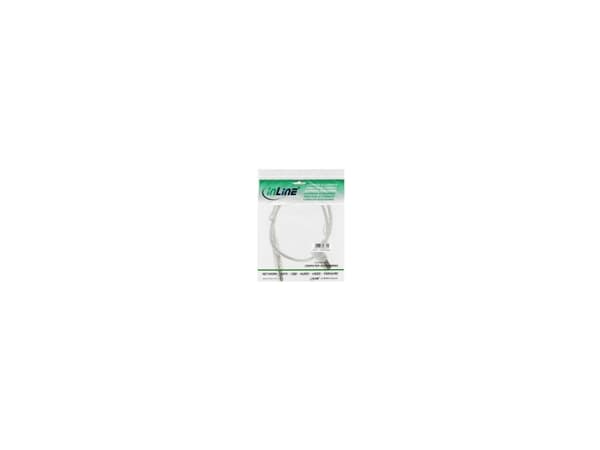 InLine 34519R, 1 m, USB A, USB B, Hane/Hane, 0,48 Gbit/s, Transparent