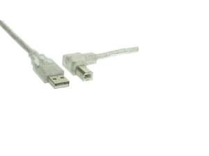 InLine 34519R, 1 m, USB A, USB B, Hane/Hane, 0,48 Gbit/s, Transparent