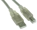 Miniatyrbild 1 av 3: InLine 34555T, 5 m, USB A, USB B, Hane/Hane, 0,48 Gbit/s, Transparent