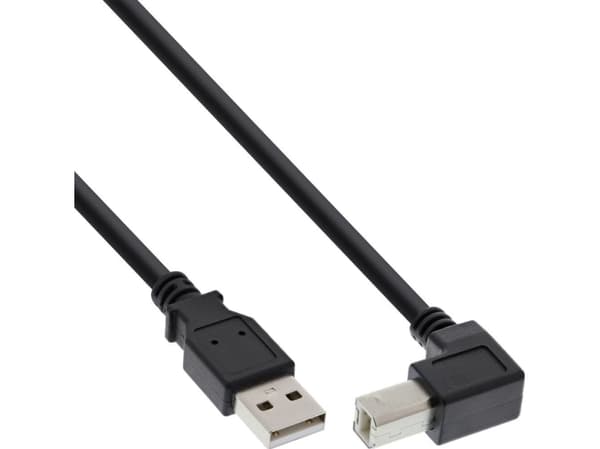InLine 34535U, 3 m, USB A, USB B, Hane/Hane, 0,48 Gbit/s, Svart