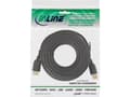 Miniatyrbild 2 av 3: InLine 34611S, 10 m, USB A, USB A, USB 2.0, Hane/Hona, Svart