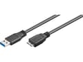 Pikkukuva 4 / 5: InLine 4043718153824, 3 m, USB A, Micro-USB B, USB 3.2 Gen 1 (3.1 Gen 1), 5000 Mbit/s, Musta