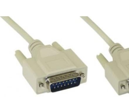 InLine 17740, Beige, DB15, 2 m, VGA (D-Sub), Hankjønn/hunkjønn