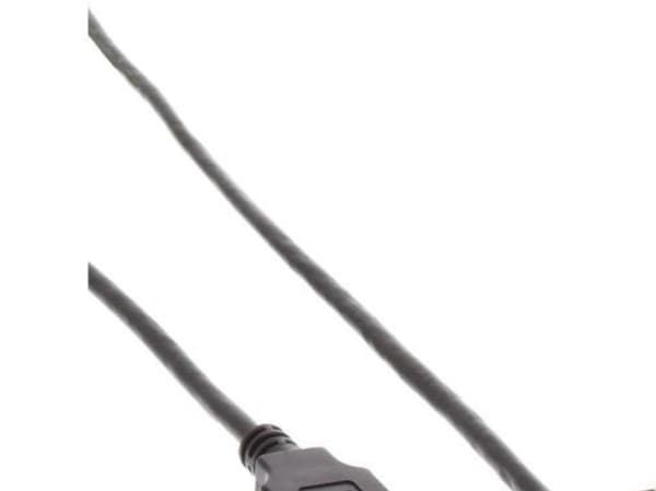 InLine 2m USB 2.0 A - Mini-B m/m, 2 m, USB A, Mini-USB B, USB 2.0, hane/kvinna, Svart