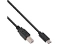 Miniatyrbild 5 av 5: InLine 35765, 5 m, USB C, USB B, USB 2.0, hane/kvinna, svart
