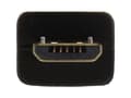 Miniatyrbild 3 av 5: InLine 31703P, 0,3 m, USB A, Micro-USB B, USB 2.0, Sort