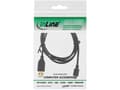 Miniatyrbild 4 av 5: InLine 31703P, 0,3 m, USB A, Micro-USB B, USB 2.0, Sort