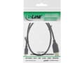 Miniatyrbild 5 av 5: InLine 31703P, 0,3 m, USB A, Micro-USB B, USB 2.0, Sort
