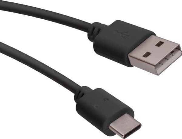 Forever Universal USB til Type-C 3.1 Qualcomm Quick Charge 3.0 &amp;amp; Datakabel 1m Sort