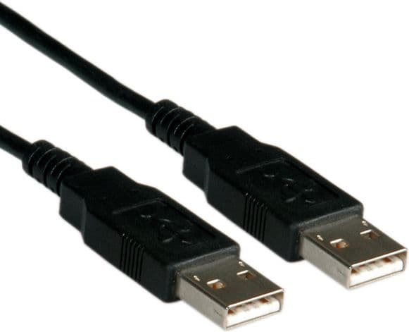 Roline - USB-kabel - USB (hann) til USB (hann) - USB 2.0 - 4.5 m - svart