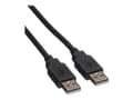 Miniatyrbilde 3 av 5: Roline - USB-kabel - USB (hann) til USB (hann) - USB 2.0 - 3 m - svart