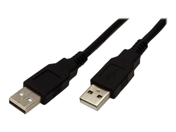 Roline - USB-kabel - USB (hann) til USB (hann) - USB 2.0 - 3 m - svart