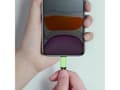 Miniatyrbilde 4 av 5: Usams USB-A - USB-C USB-kabel 1 m lilla (69874-uniw)