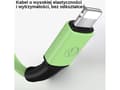 Miniatyrbilde 3 av 5: Kabel USB Usams USB-A - Lightning 1 m Fioletowy (69866-uniw)