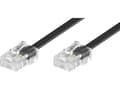 Miniatyrbild 1 av 2: Basetech ISDN-anslutningskabel [1x RJ45-kontakt 8p4c - 1x RJ45-kontakt 8p4c] 15.00 m Svart
