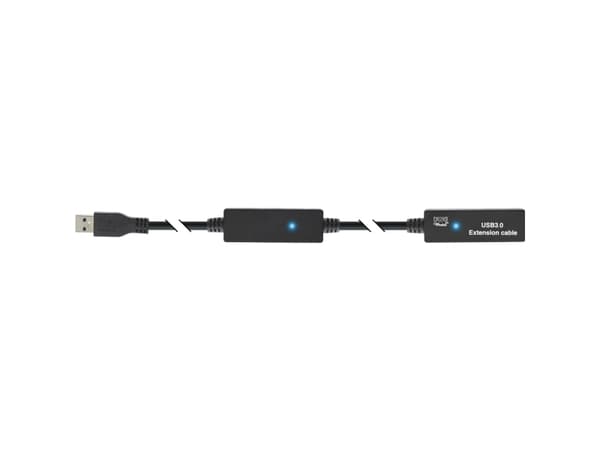 InLine 35650, 5 m, USB A, USB A, USB 3.2 Gen 1 (3.1 Gen 1), Uros/naaras, Musta