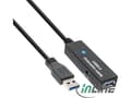Miniatyrbild 5 av 5: InLine 35655, 10 m, USB A, USB A, USB 3.2 Gen 1 (3.1 Gen 1), Hane/Hona, Svart