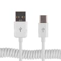Miniatyrbild 5 av 11: Praktiskt USB till Type-C Fjäder Laddningskabel