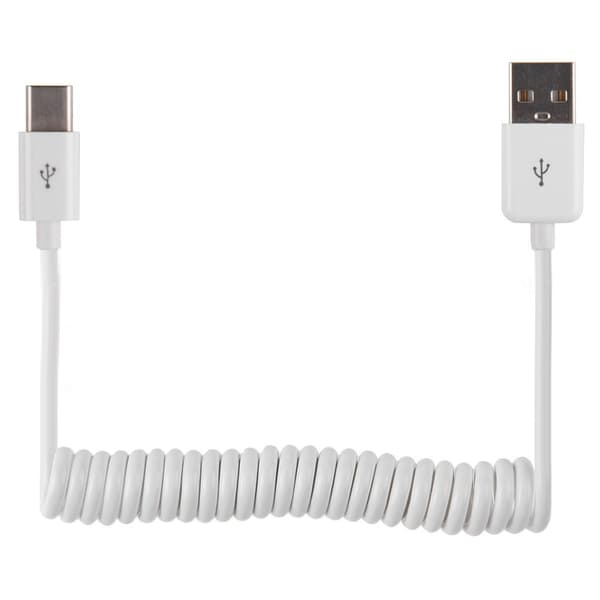 Praktiskt USB till Type-C Fjäder Laddningskabel