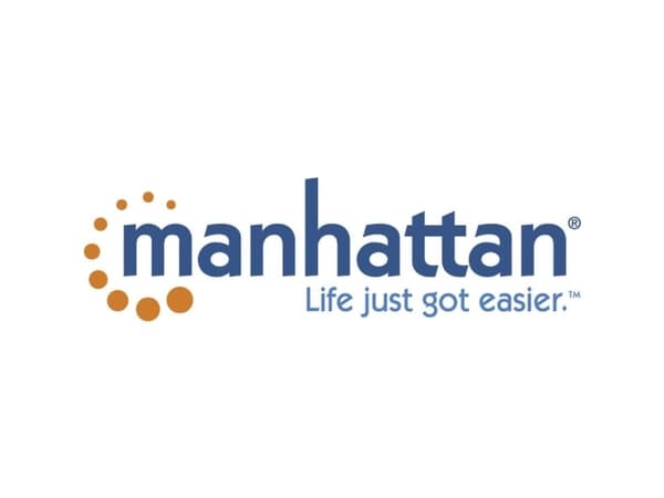 Manhattan USB 2.0 A/B USB-kabel 3 m USB A USB B Sort