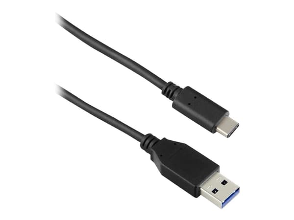 Targus - USB-kabel - 24 pin USB-C (hane) till USB typ A (hane) - USB 3.1 Gen 2 - 3 A - 1 m - stöd för 4K - svart - Europa