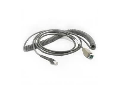 Zebra - USB-kabel - 4.6 m - rullet sammen - for Symbol LS3408, LS3478, LS9208; Cyclone M2007; Digital Scanner DS 66XX, DS3478, DS6707