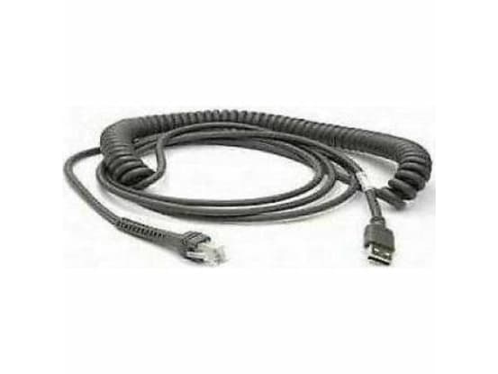 Datalogic CAB-424E - USB-kabel - USB (hane) - 2 m - lindad