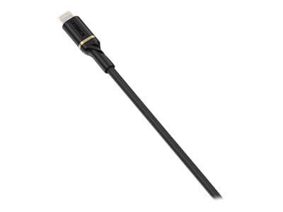 OtterBox Standard - Lightning-kabel - Lightning hann til 24 pin USB-C hann - 2 m - svart glimt - USB Power Delivery (60W)