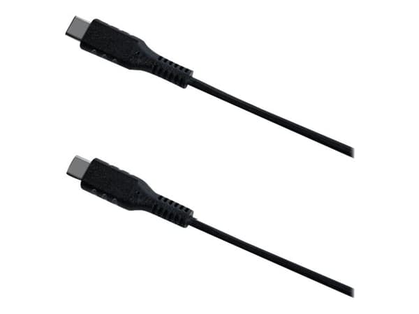 Celly - USB-kabel - 24 pin USB-C (hane) till 24 pin USB-C (hane) - 3 A - 1 m - USB Power Delivery (60W) - svart