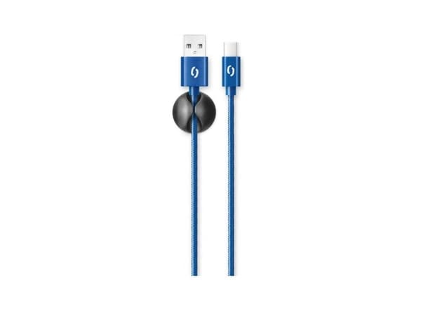 Aligaattori DATKP15, 1 m, USB A, USB C, USB 2.0, sininen