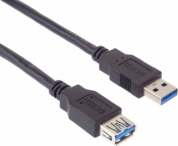PremiumCord KU3PAA5BK, 5 m, USB A, USB A, USB 3.2 Gen 1 (3.1 Gen 1), 5 Gbit/s, Svart