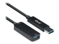 Pikkukuva 3 / 5: CLUB3D USB 3.2 Gen2 Type A Extension Cable 10Gbps M/F 5m/16.40ft, 5 m, USB A, USB A, USB 3.2 Gen 2 (3.1 Gen 2), 10 Mbit/s, Musta