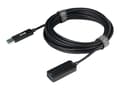 Pikkukuva 2 / 5: CLUB3D USB 3.2 Gen2 Type A Extension Cable 10Gbps M/F 5m/16.40ft, 5 m, USB A, USB A, USB 3.2 Gen 2 (3.1 Gen 2), 10 Mbit/s, Musta