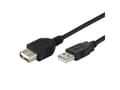 Miniatyrbilde 1 av 3: Vivanco USB 2.0, 1.8m, 1,8 m, USB A, USB A, USB 2.0, Hankjønn/hunkjønn, Sort