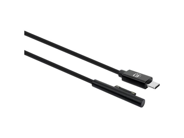 Manhattan 353632, 1,8 m, USB C, Surface Connect, Uros/uros, Musta